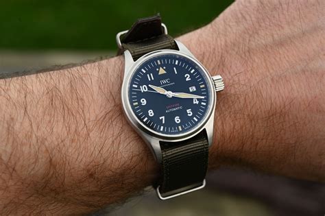 iwc pilot watch automatic spitfire.